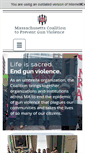 Mobile Screenshot of mapreventgunviolence.org